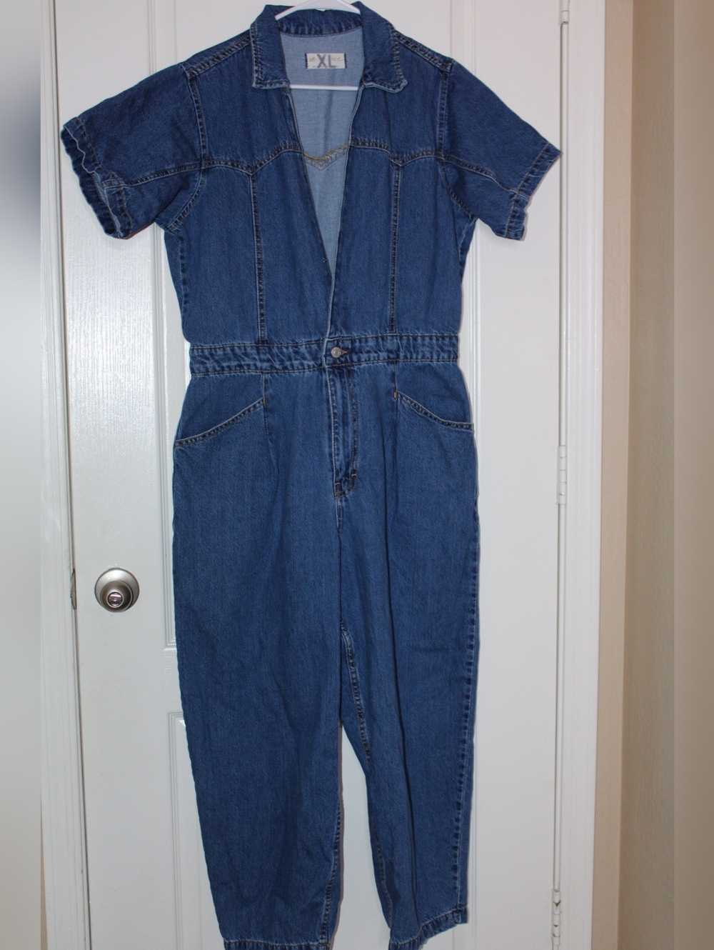 Classic Denim Jumpsuit - We The Free XL